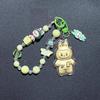 Golden 999 Pure Gold Mobile Phone Pendant Keychain Cartoon Plush Bag Charm
