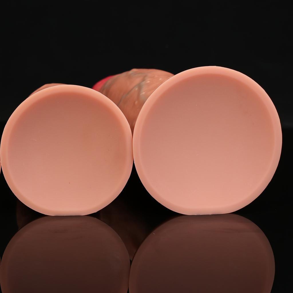 Dildo - Realistic Silicone Dildo with Super Huge Veins, Lifelike Texture & Soft Skin Feel, G-Spot and Anal Stimulation Toy for Women Men Couples