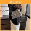 Geometric Style Bohemian Pattern Women Shoulder Chain Cloth Bag For Daily Use