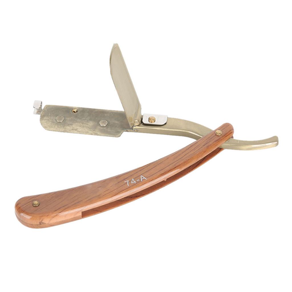 Barber Shop Manual Beard Shaver Holder Classic OldFashioned Beard Shaving Face Grooming Tool(74A )