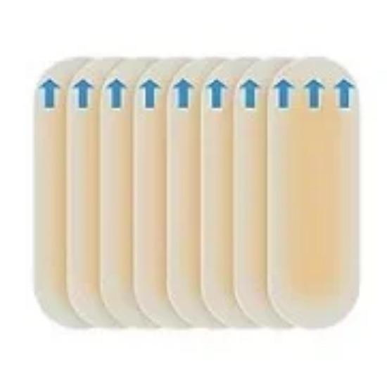 5 stk Antislitasje fotbeskyttende båndhjelp hælklistremerker Ankelbandasjer Blisterklistremerker føtter usynlig tapepleie