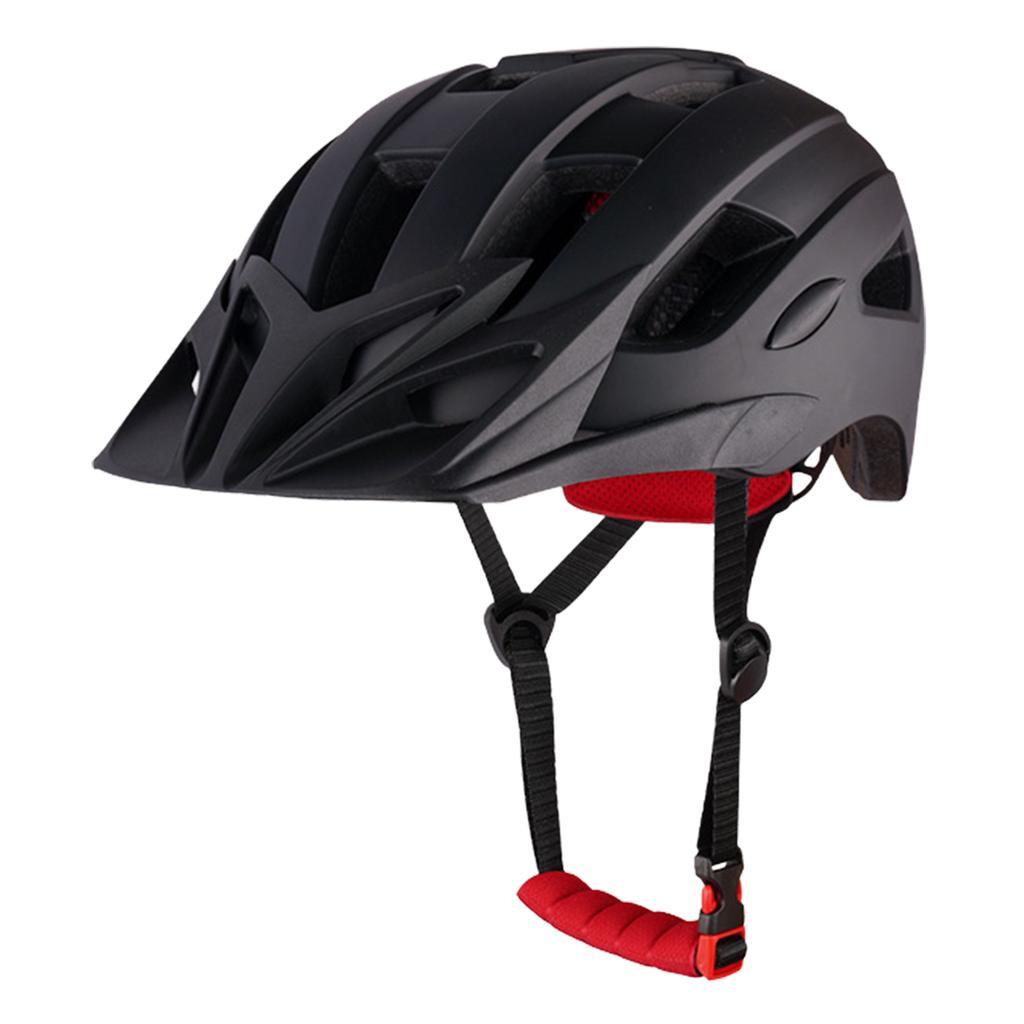 Adjustable Bicycle Helmet with Warning Taillights Outdoor Bicycle Headgear Integrated Bike Helmets for Skating Cycling Scooter