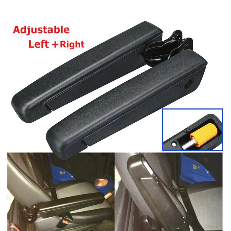 A77T-Car Seat Rest Handles 1Pair Left+ Right Universal Adjustable For Motorhome RV Boat Truck Van Armrest