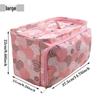 2025 Knitting & Crochet Yarn Organizer Bag - Square Storage for Needles & Hooks
