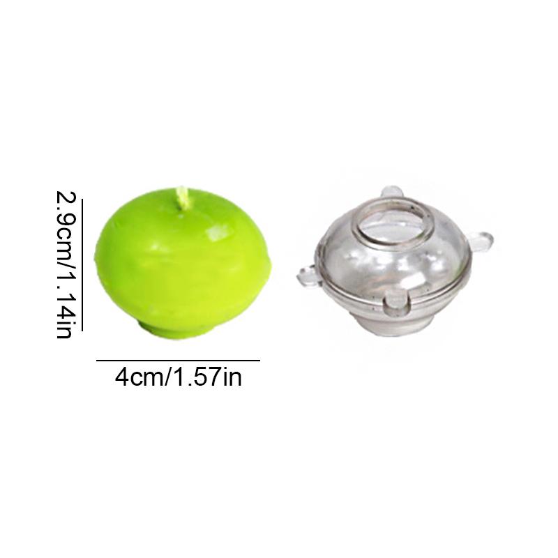 1PC Floating Decorative-Craft Candle Floating-Designed Mold Reusable DIY Holiday-Ready Candle Durable Plastic Ball-Shaped