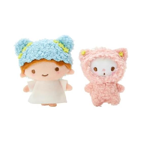 Sanrio (SANRIO) Sanrio Brooch Little Twin Stars Kikirara LITTLE TWIN STARS 8.5 X 6.5 X 4cm Little Twin Stars Fluffy Fancy Design Series Character