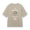 Men's T-Shirt Li-Ning Li Ning x VANDY THRPINK T Shirt Men's Rugged Brown Gray