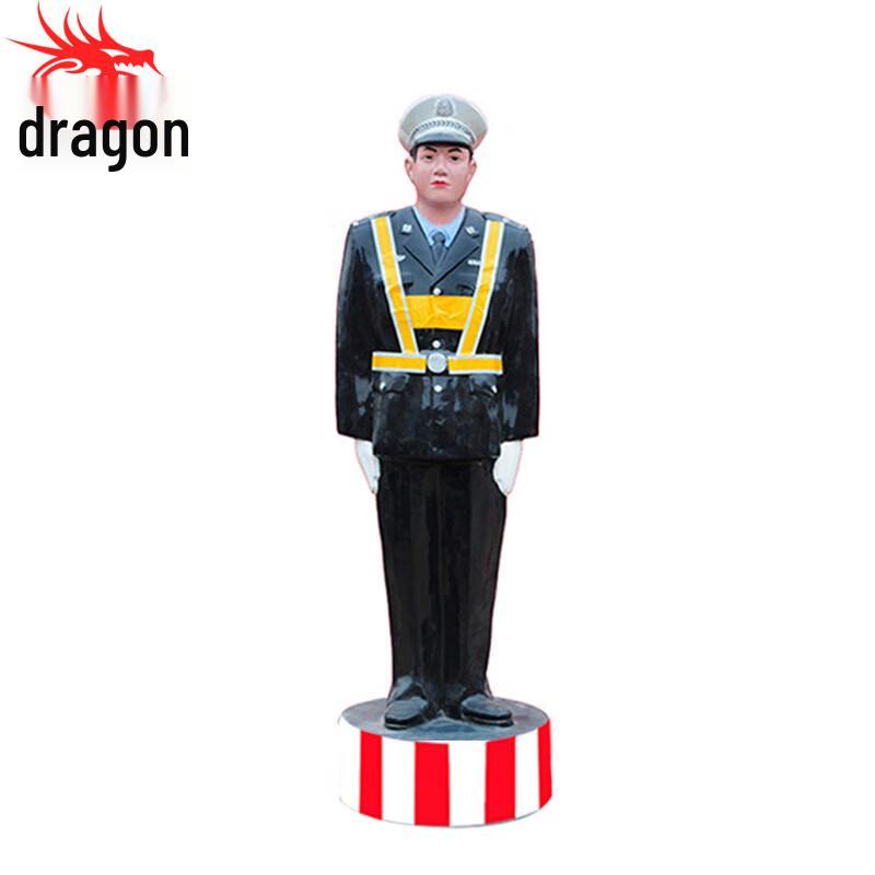 Solar Powered Traffic Simulation Commander with Flag