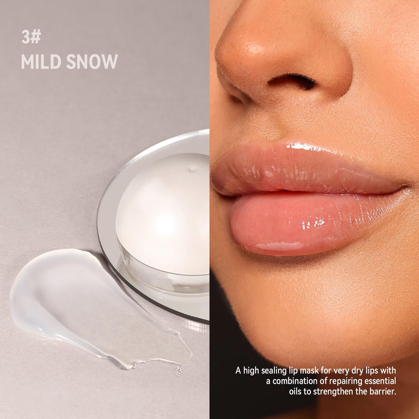 

Отшелушивающая маска для губ Увлажняющая и увлажняющая перламутровая маска для губ Осветляет морщины на губах Крем для губ One Size белый