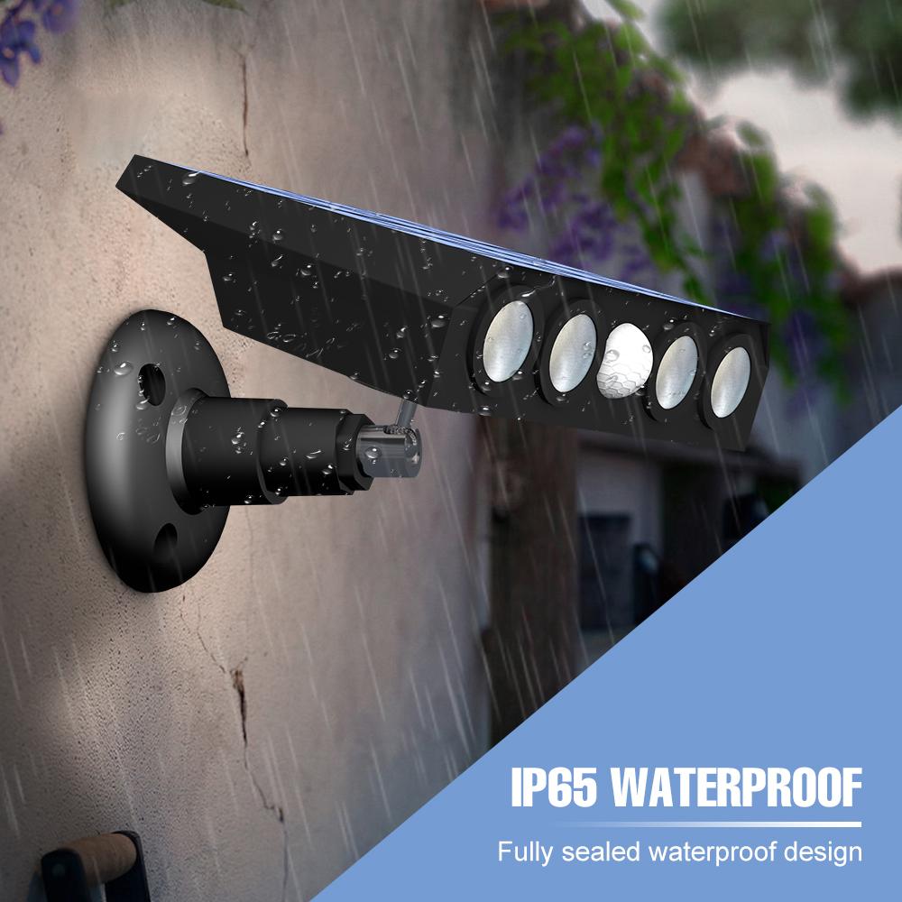 LED Solar Wall Light IP65 Waterproof Led Reflector Outdoor Solar Lamp Emergency Lighting Garden Spotlight For Exterior Landscape