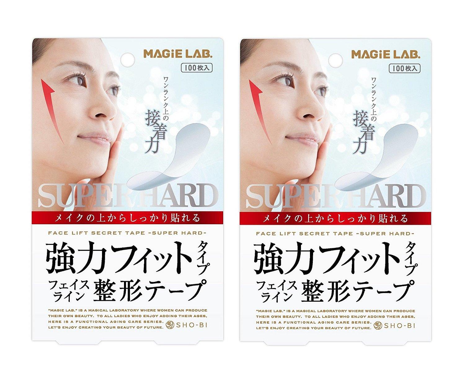 

SHO-BI Magilabo Strong Fit Type Face Line Shaping Tape MG22124 100 sheets x 2 sets