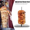 Vertical Skewer for Barbecue Grill Vertical Barbeque Grilling Rack for Meat Steak Whole Chicken