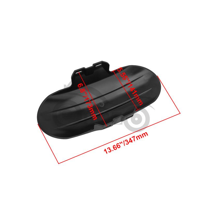 REBEL CMX300 Modified Matte Black Front Fender Mudguard