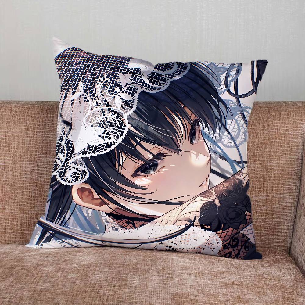 OOsaragi Sakamoto Comics Days Pillow Case Pillowcase Home Sofa Cushions Car Cushions Pillowcover Office Pillowshell Pillow