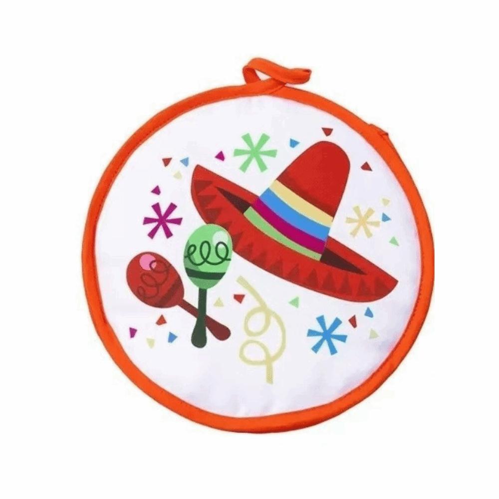 Reusable Tortilla Keeper Round Shape Tortilla Warmer Premium Insulated Bag Picnic