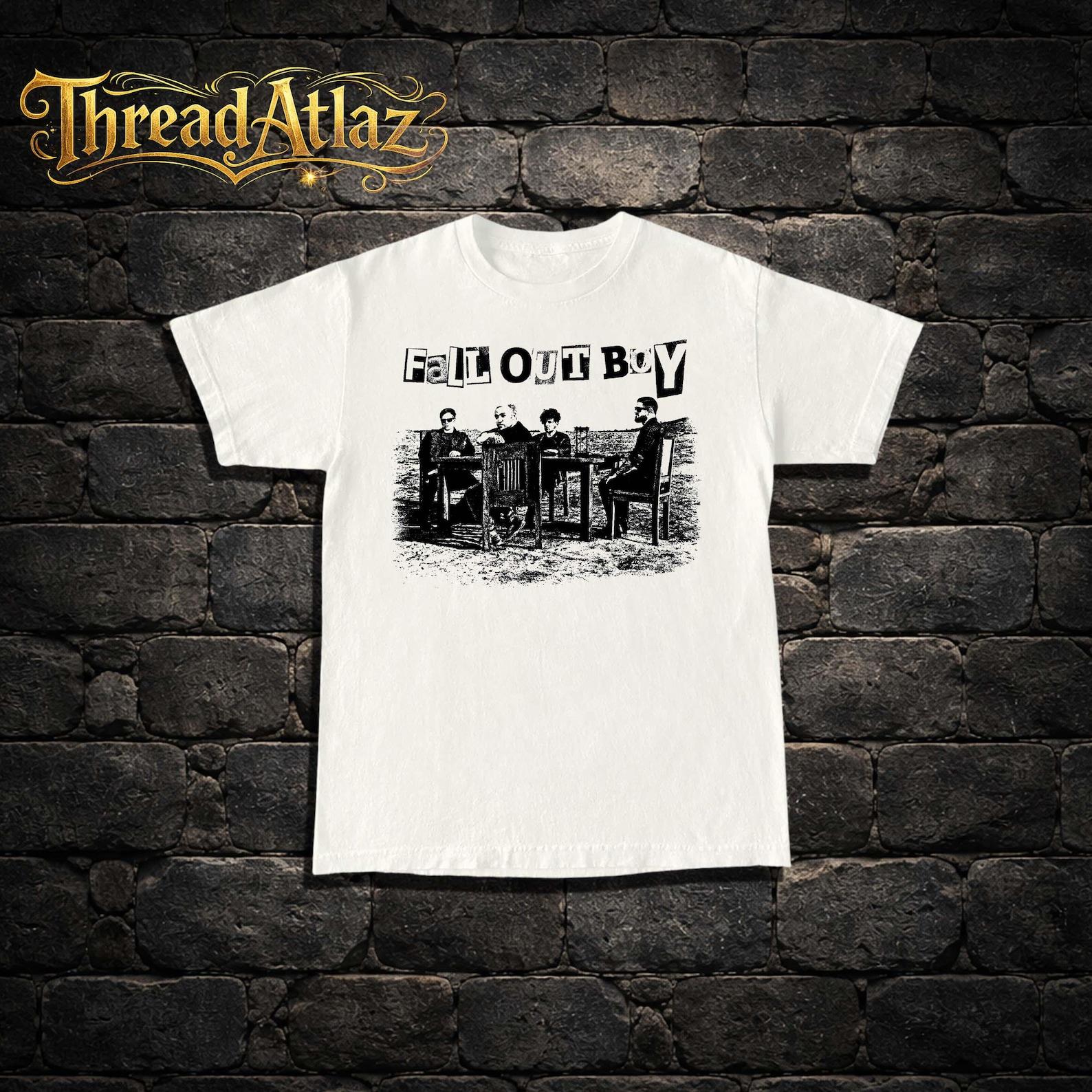 Fall Out Boy T-Shirt - Rock Music Shirt - FOB Band Shirt - From Under The Cork Tree - Fall Out Boy Merch - Unisex Rocker Clothing XL