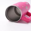 0oz Car Cup Thermos Cup Bingba Cup with Handle Strap Straw Cup