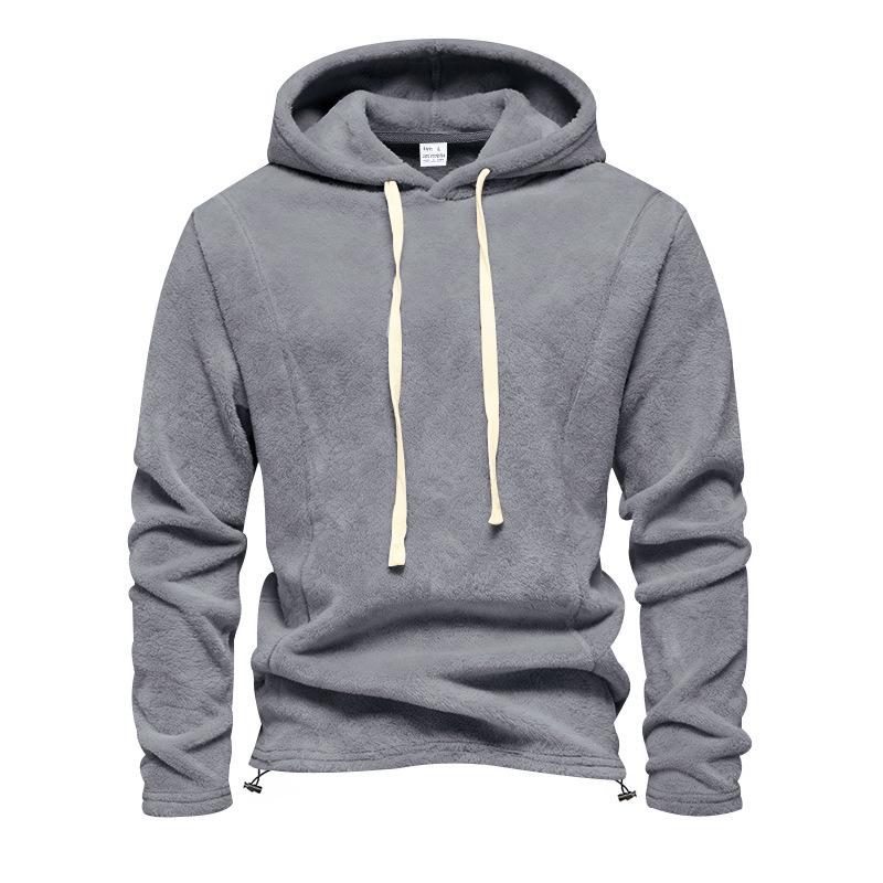 Men's Heavyweight Tactical Fleece Hoodie - European & American Style
