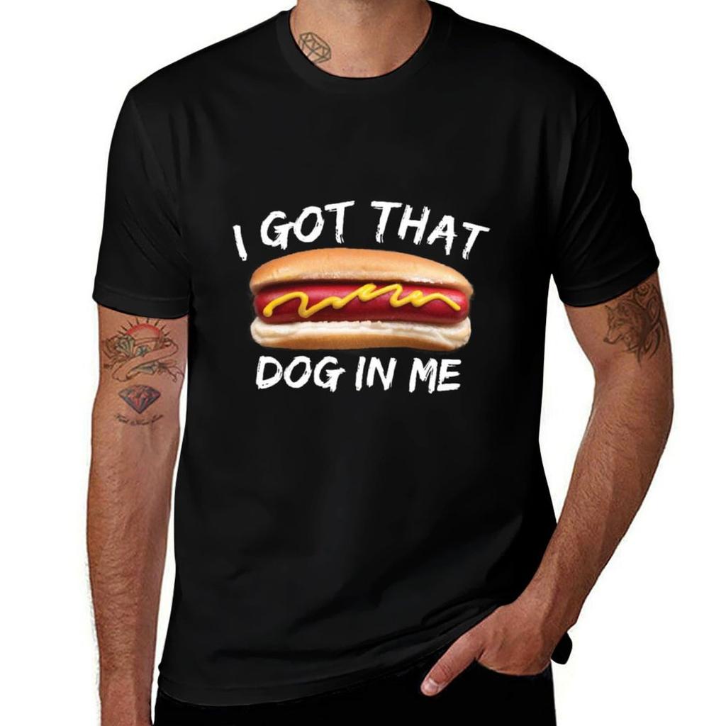 I Got That Dog In Me Tshirt Daily Wear Plain Short Sleeve Shirt