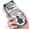 Witches moon Tarot Witch Ouija Silicone Phone Case For Xiaomi Redmi Note 11 10 9 8 Pro 11T 10T 10S 9S 8T 9 9A 9C 9T Black Cover