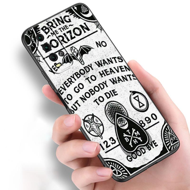 Witches moon Tarot Witch Ouija Silicone Phone Case For Xiaomi Redmi Note 11 10 9 8 Pro 11T 10T 10S 9S 8T 9 9A 9C 9T Black Cover