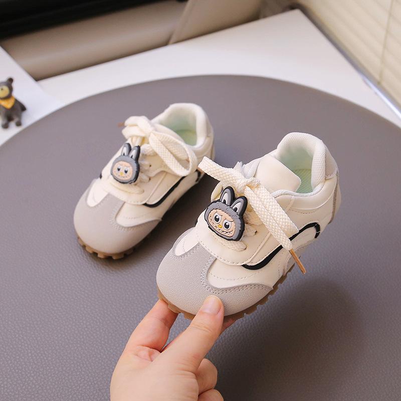 Spring and autumn new children's shoes non-slip soft sole baby baby toddler shoes boys and girls versatile sports shoes