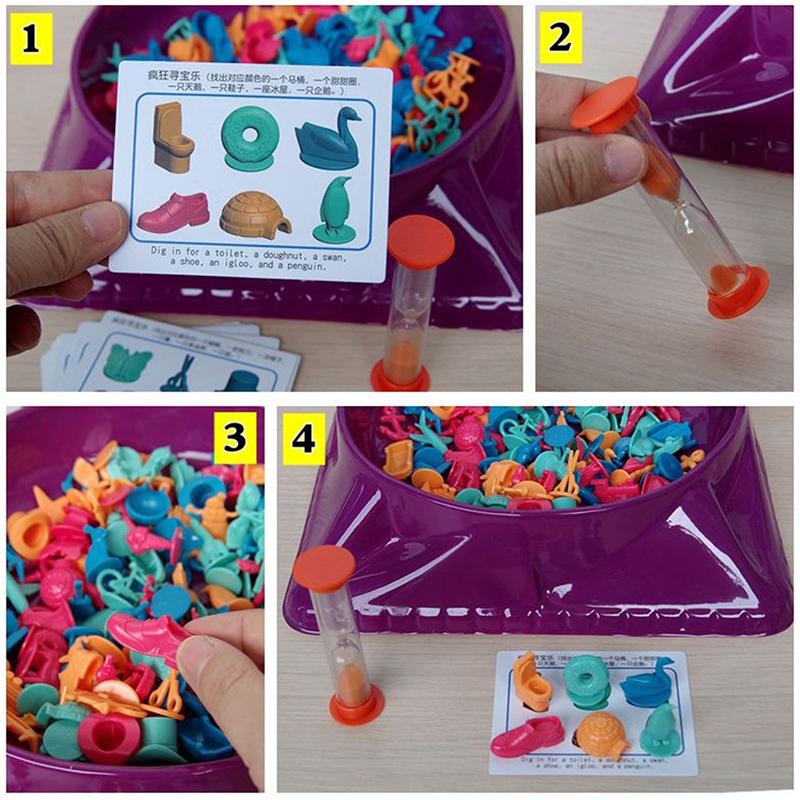 Treasure Hunting Toys Training Logical Thinking Early Education Family Party Gam