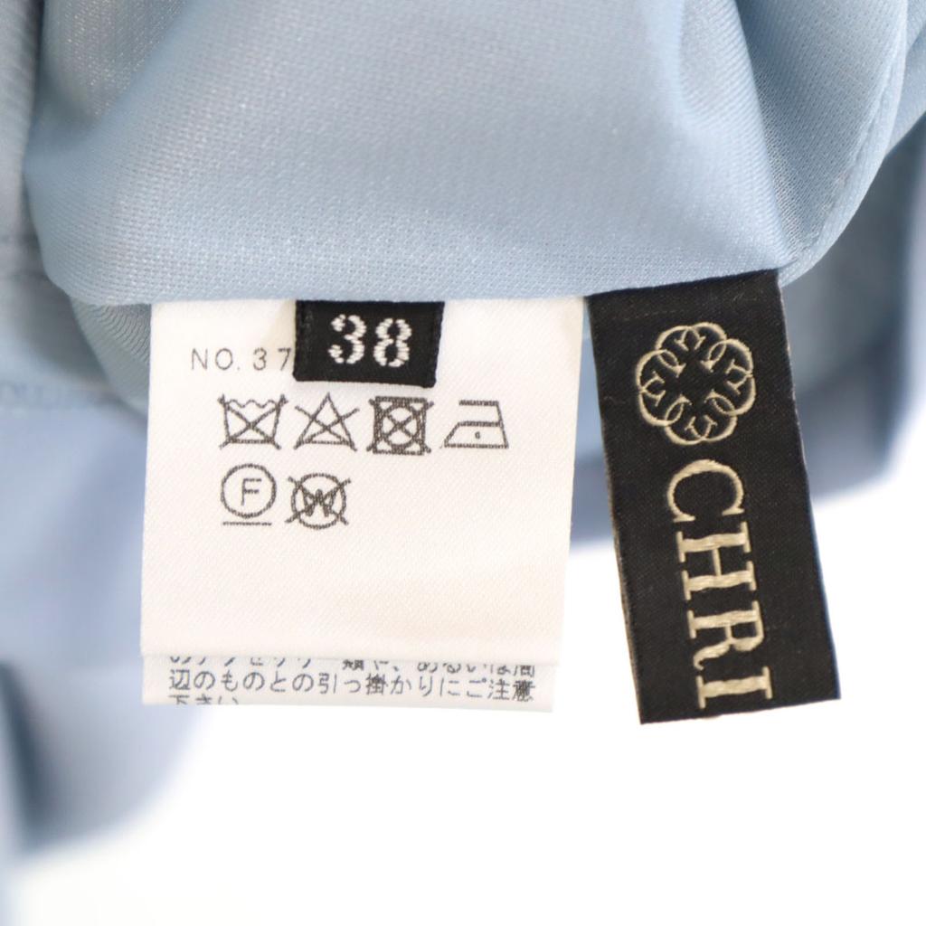 CHRISCELIN made in Japan French sleeve one piece 38 light blue Women Used