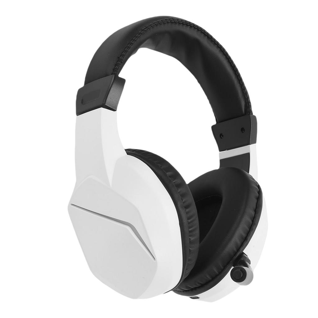 Wireless Gaming Headset 2.4G Bluetooth 5.4 RGB Light Wireless Gaming Headphone with Noise Canceling Mic for PC Computer