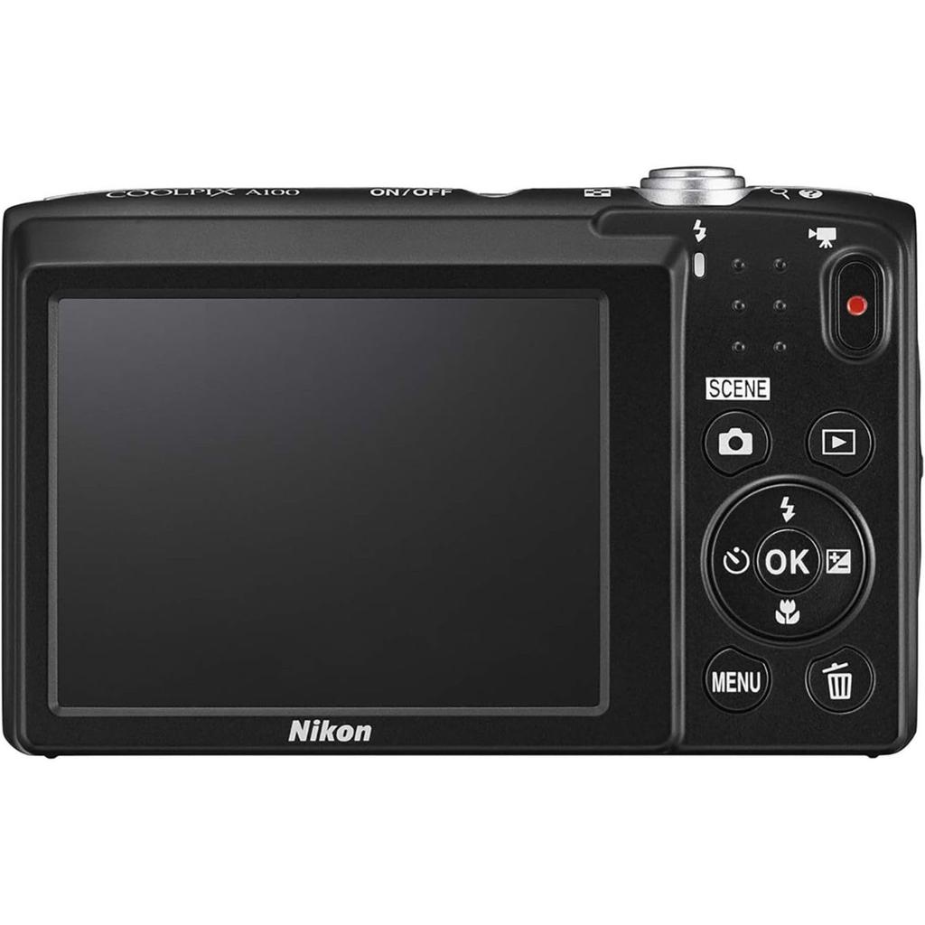 [Refurbished] Nikon Digital Camera COOLPIX A100 5x Optical Zoom, 20.05 Megapixels, Silver, A100SL