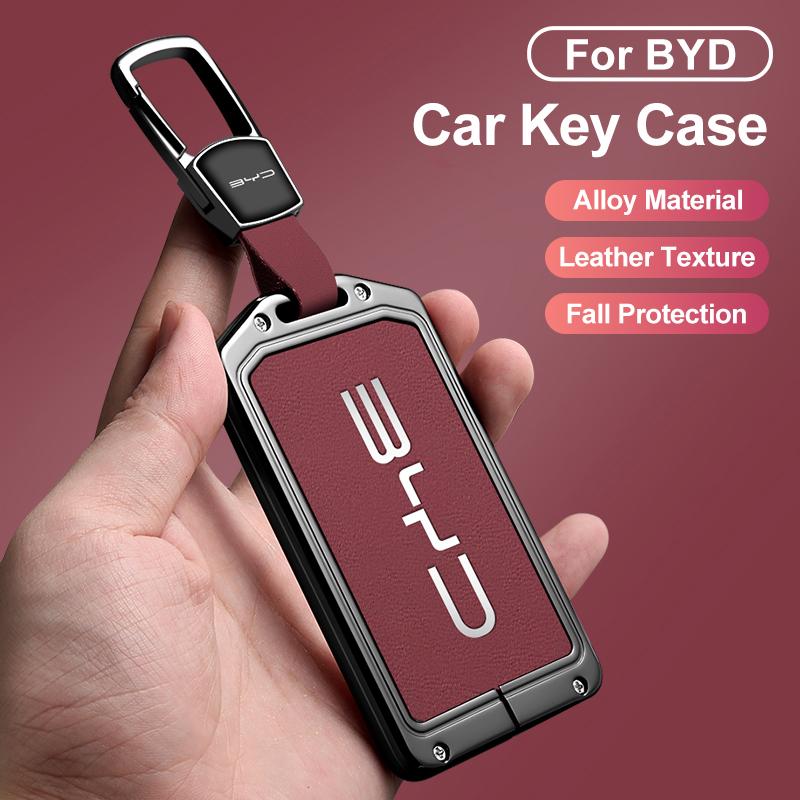Modischer NFC-Autokarten-Schlüsselanhänger-Halter für BYD Atto 3 Tang DM Han EV Song Pro Qin Plus Schutzhülle Schlüsselanhänger Auto Zubehör