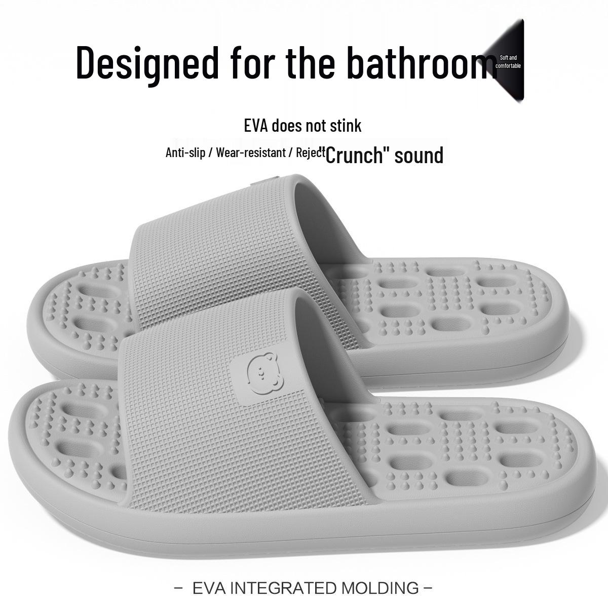 Women s Quick-Dry Bathroom Massage Slippers for Summer 2026 40-41