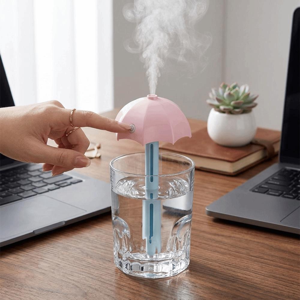 Creative Umbrella-Shaped Mini Mist Sprayer Ultra-Quiet Portable Humidifier Dorm Use