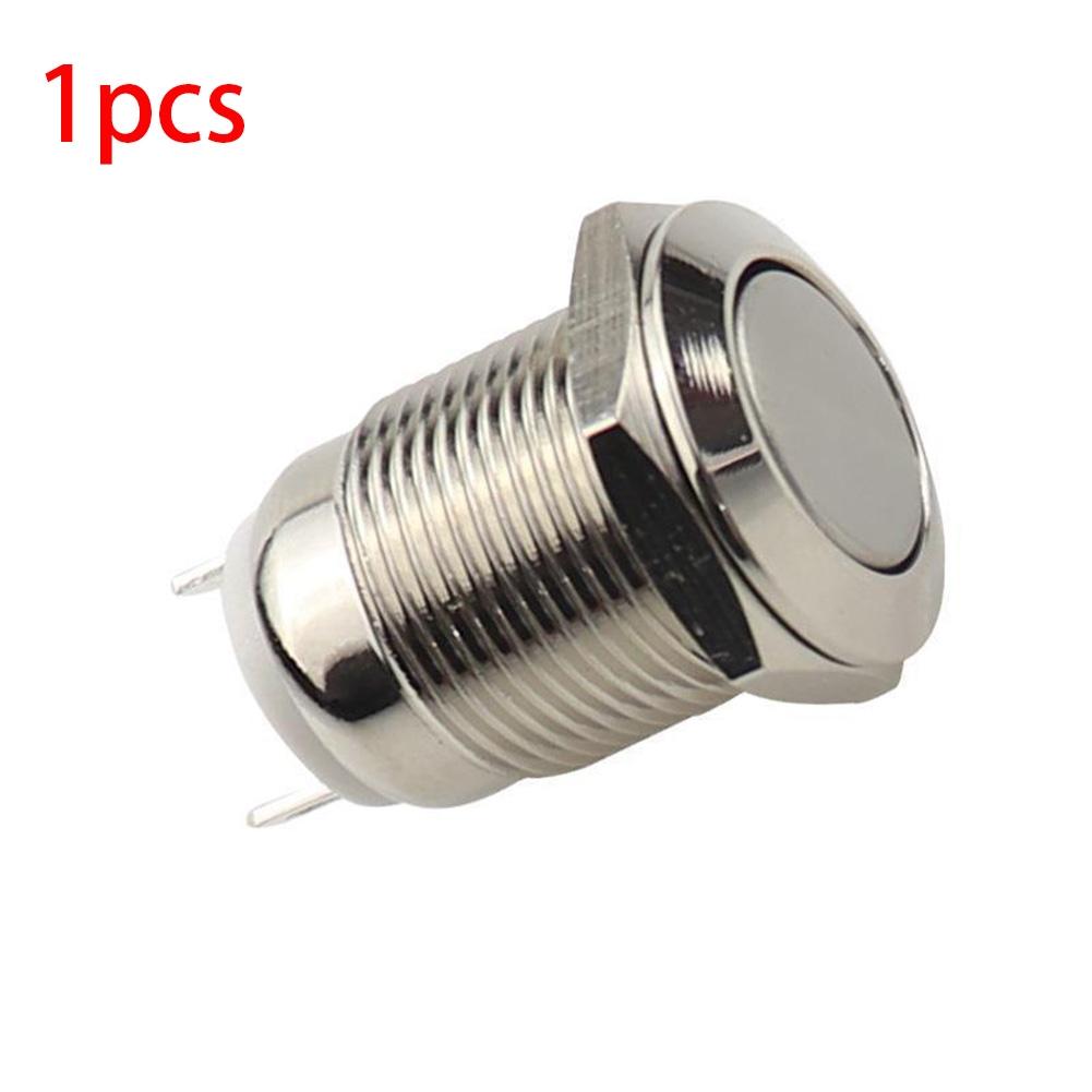 Premium Stainless Steel Round Metal Push Button Switch for Power Reset