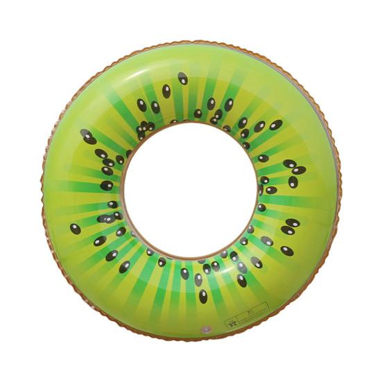 PVC Thickened Swim Ring Kids Summer Outdoor Leakproof Swimming Ring Adults Inflatable Swimming Pool Beach 60cm D