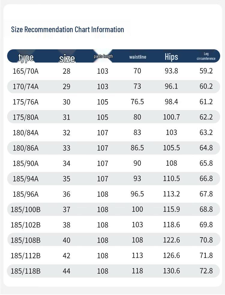 Men's Business Casual Straight-Leg Trousers FMLF9156