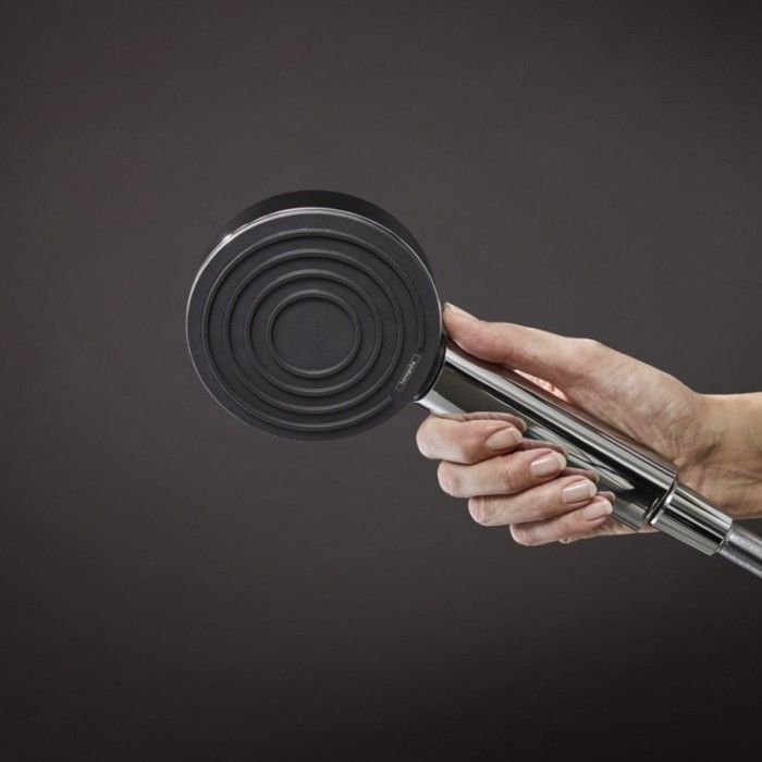 Pommeau de douche hansgrohe pulsify 105 ecosmart+ chromé