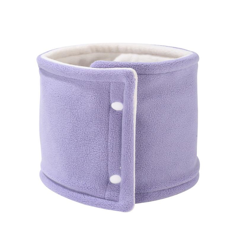 Winter Austrian Velvet Double-sided Snap Scarf Fashionable and Versatile Fake Turtleneck Outdoor Sports Cold and Warm Neck Cover
