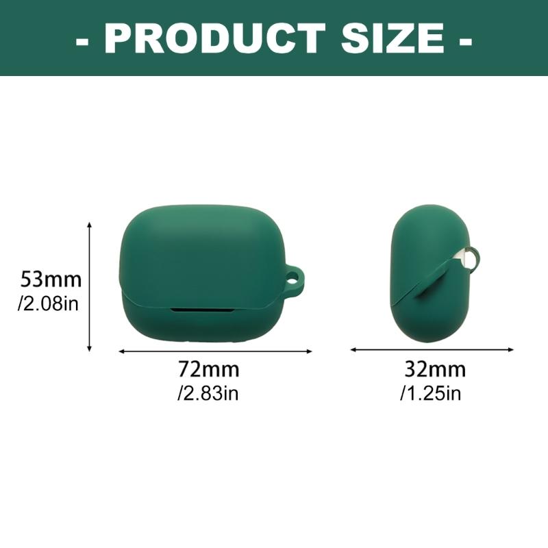 Headphone Shockproof Housing Skin-friendly Guarding Washable Shell Nonslip for Earbuds 4 Keep Safe From Accidental Drop