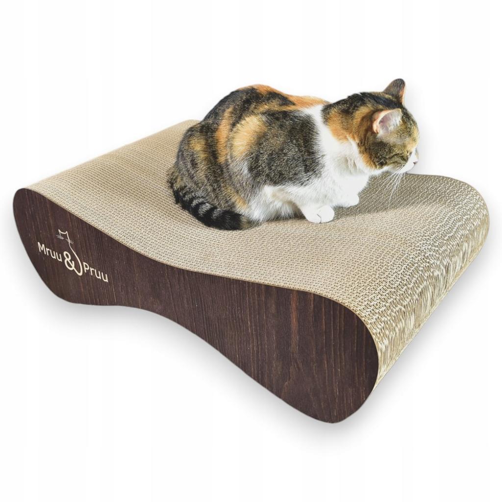 Mimi cat scratching post | brown 40cm | 70x23x40 cm | MruuPruu