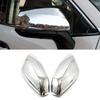 For Toyota Grand Highlander 2024 2025 Black Car Side Rearview Mirror Cover Rear View Mirror Rain Eyebrow Board Sunshade Cover