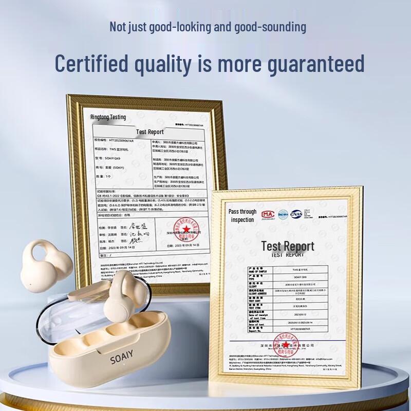 Soaiy GK9 Air Bone Conduction Open-Ear Bluetooth Headset