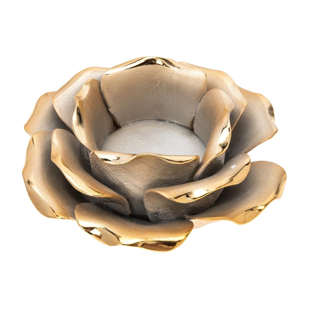 Flower Shaped Rose Holder Ceramic Material Sturdy Elegant Cup for Home Bar Restaurant Wedding Table Decor Romantic