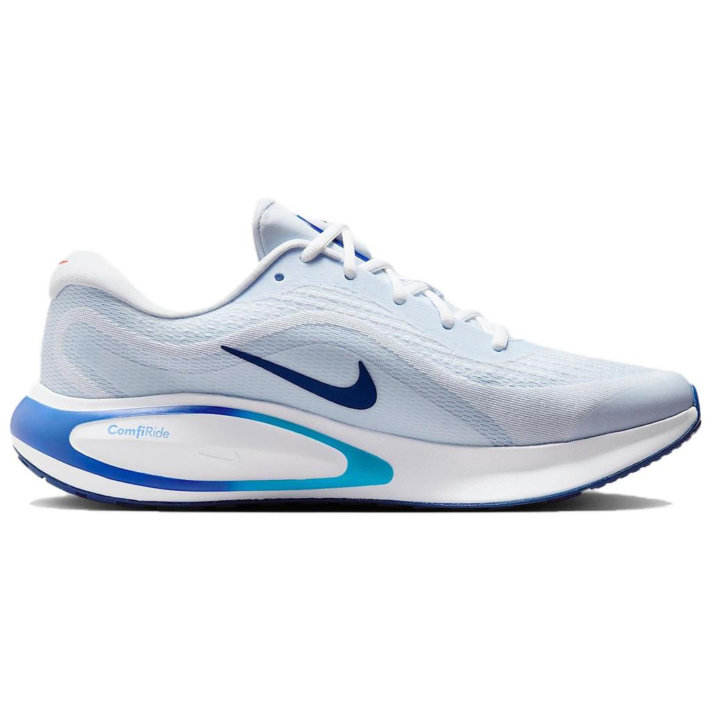 Nike Journey Run Football Grey Aluminum Men Sneakers Blue Blue-Lightning Blue-Void FN0228-005