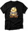 Funny Ducktape Pun T Shirt Cute Sticky Tape Duck Cartoon Graphic Tee Casual Short Sleeve Cotton Tops For Unisex Unisex