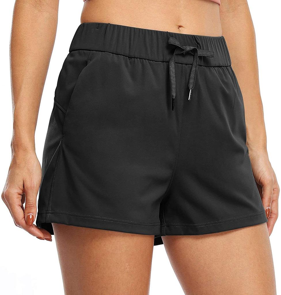 Spring and Summer New Sports Shorts Women Loose Breathable Lace-up Yoga Running Fitness Casual Shorts