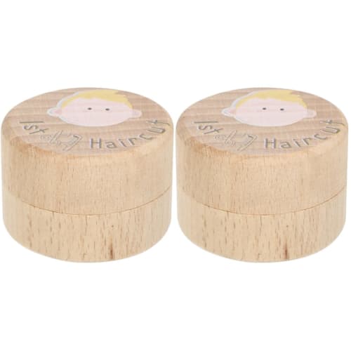 ERINGOGO First Haircut Case Wooden Keepsake Box for Baby Haircuts Large Capacity Easy Storage Perfect for Boys and Girls Growth Keepsake 1979₽