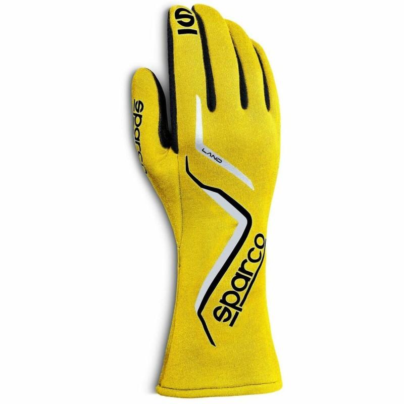 Sparco-Guantes de Hombre para Conducir Sparco LAND Amarillo