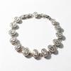 Korean Version of Fashionable Fresh and Sweet Geometric Zircon Bracelet Women's Niche Versatile Accessories Exquisite Design Jewelry 2026