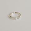 Modernlike Silver 925 Velcro Pearl Ring